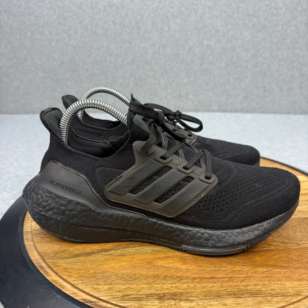 Adidas Ultraboost 21 Triple Black Running Shoes FY0306 Men's 7